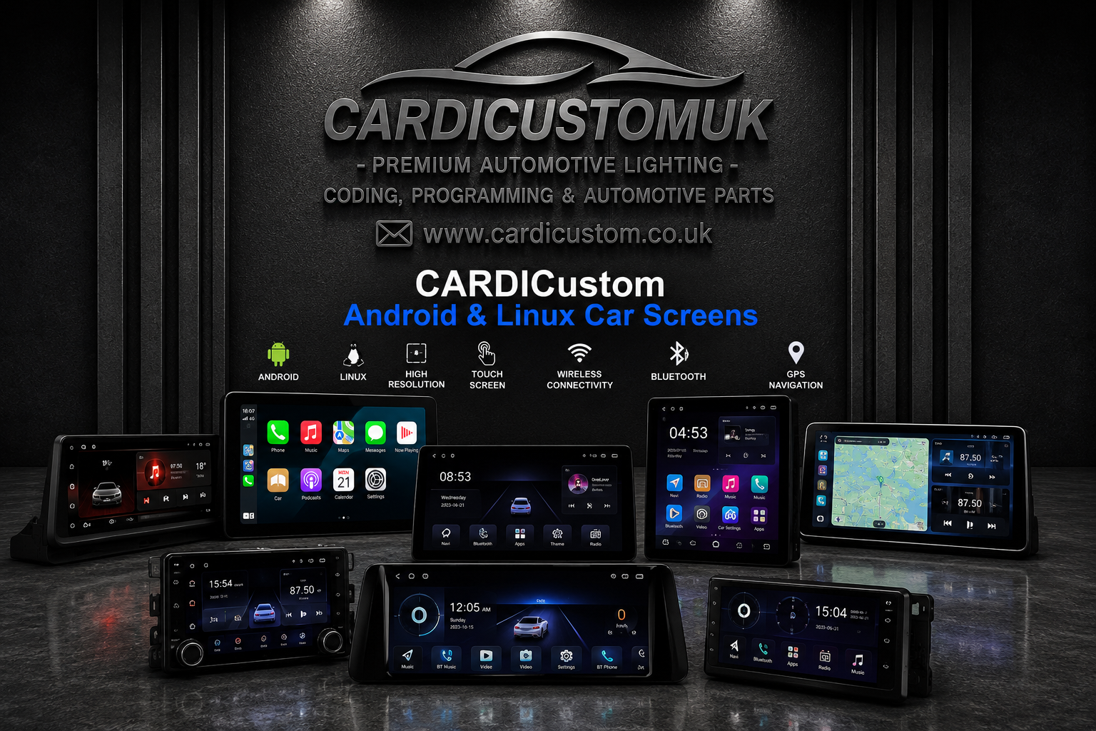 CARDICustom Android & Linux Car Screens