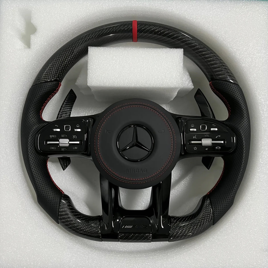 Mercedes-AMG carbon fibre steering wheel