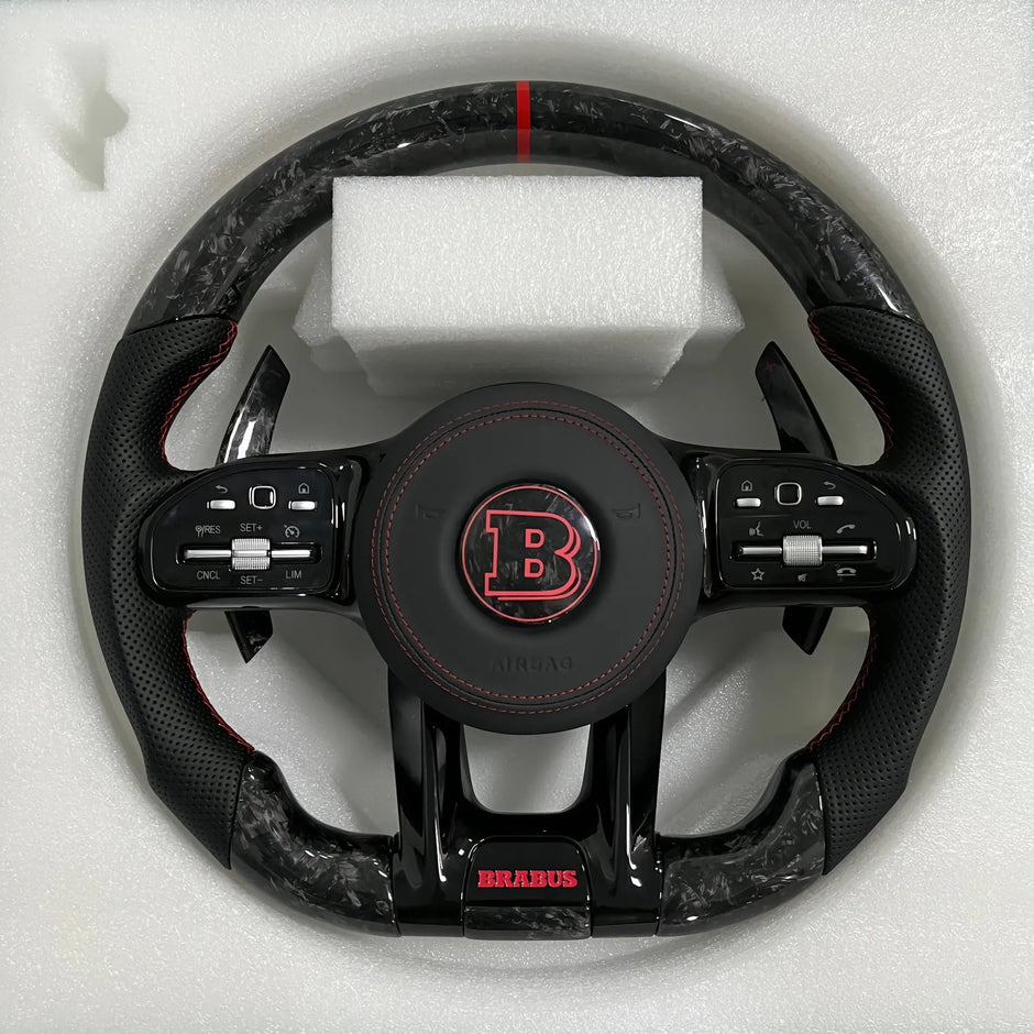 Mercedes-AMG carbon fibre steering wheel