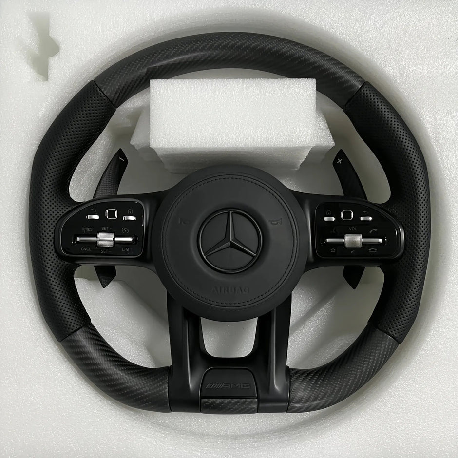 Mercedes-AMG carbon fibre steering wheel