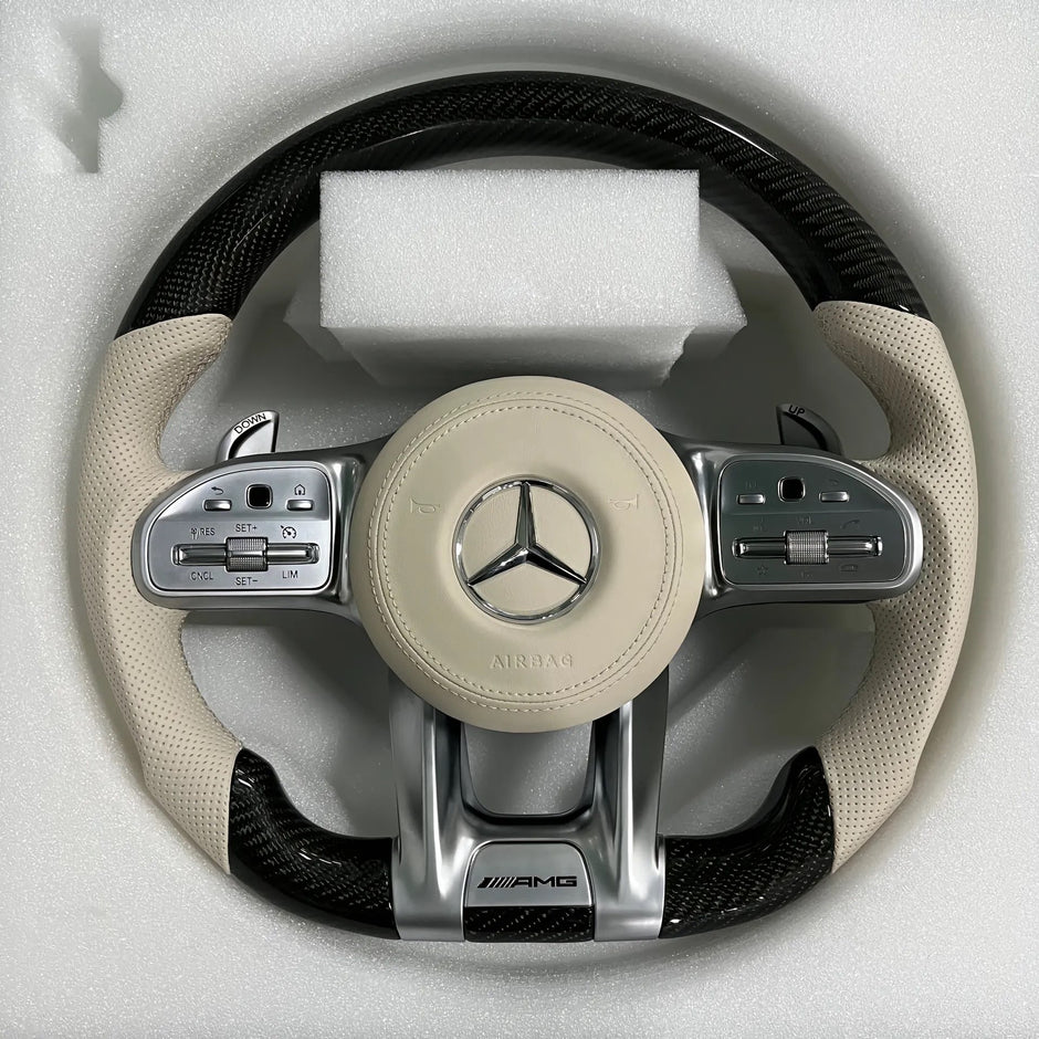 Mercedes-AMG carbon fibre steering wheel
