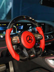 Mercedes-AMG carbon fibre steering wheel