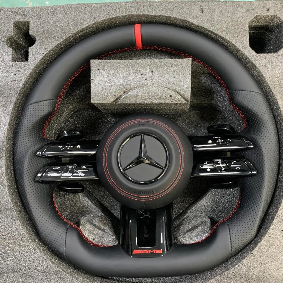 Mercedes-AMG carbon fibre steering wheel