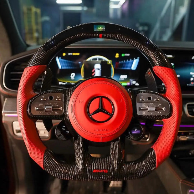 Mercedes-AMG carbon fibre steering wheel