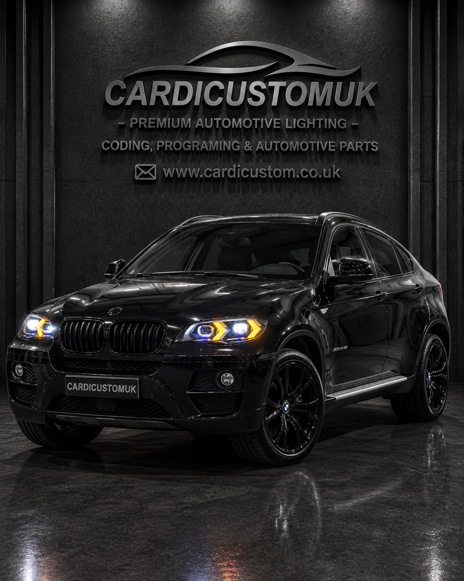BMW X6 E71 2008-2014 Dual-Color Plug and Play LED Headlights