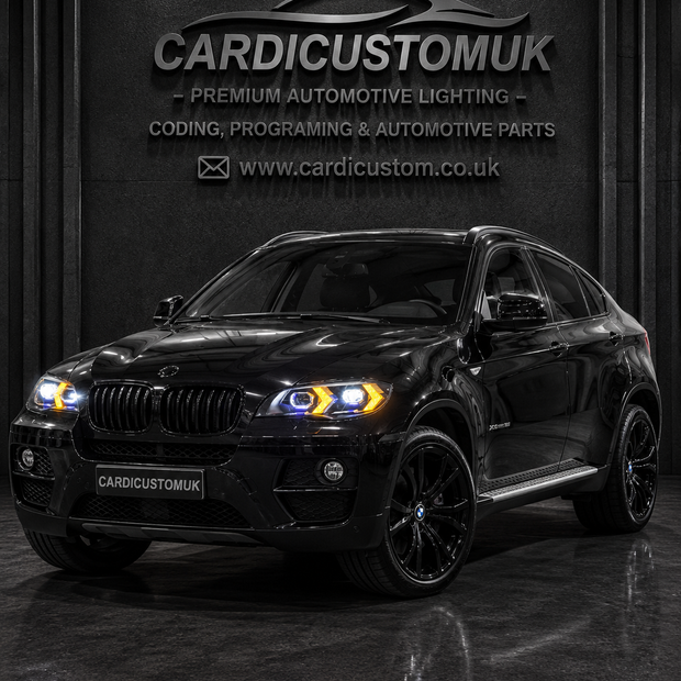 BMW X6 E71 2008-2014 Dual-Color Plug and Play LED Headlights