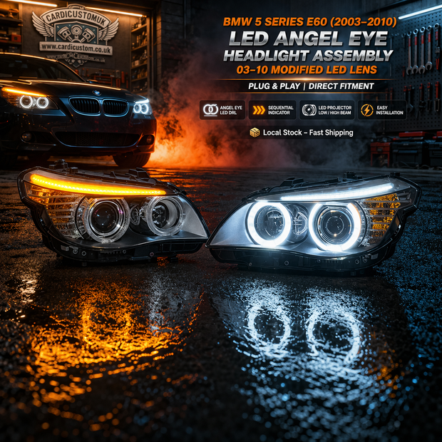 BMW 5 Series E60 Headlight