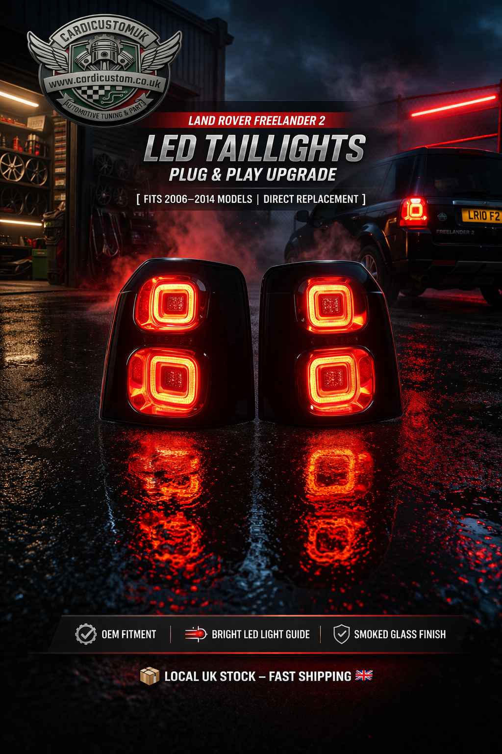 Land Rover Freelander 2 Taillights