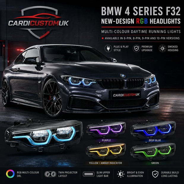 BMW 4 Series F32 Headlights