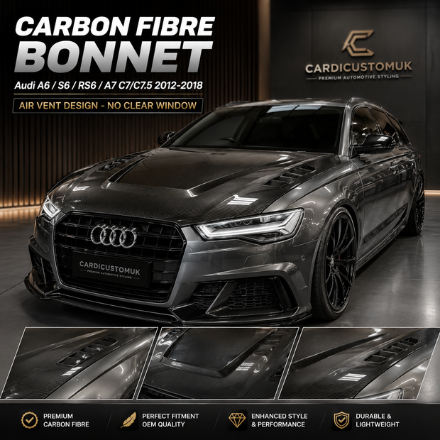 Audi Carbon Fibre Bonnet