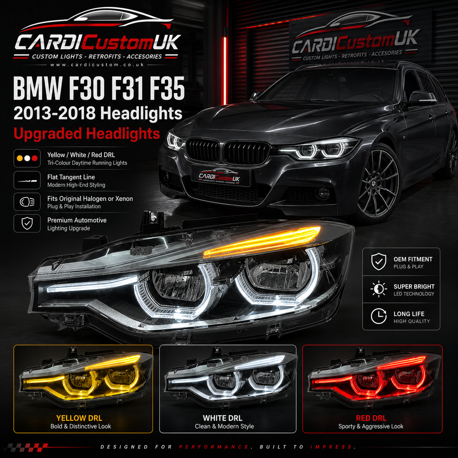 BMW F30 F31 F35 2013-2018 Headlights