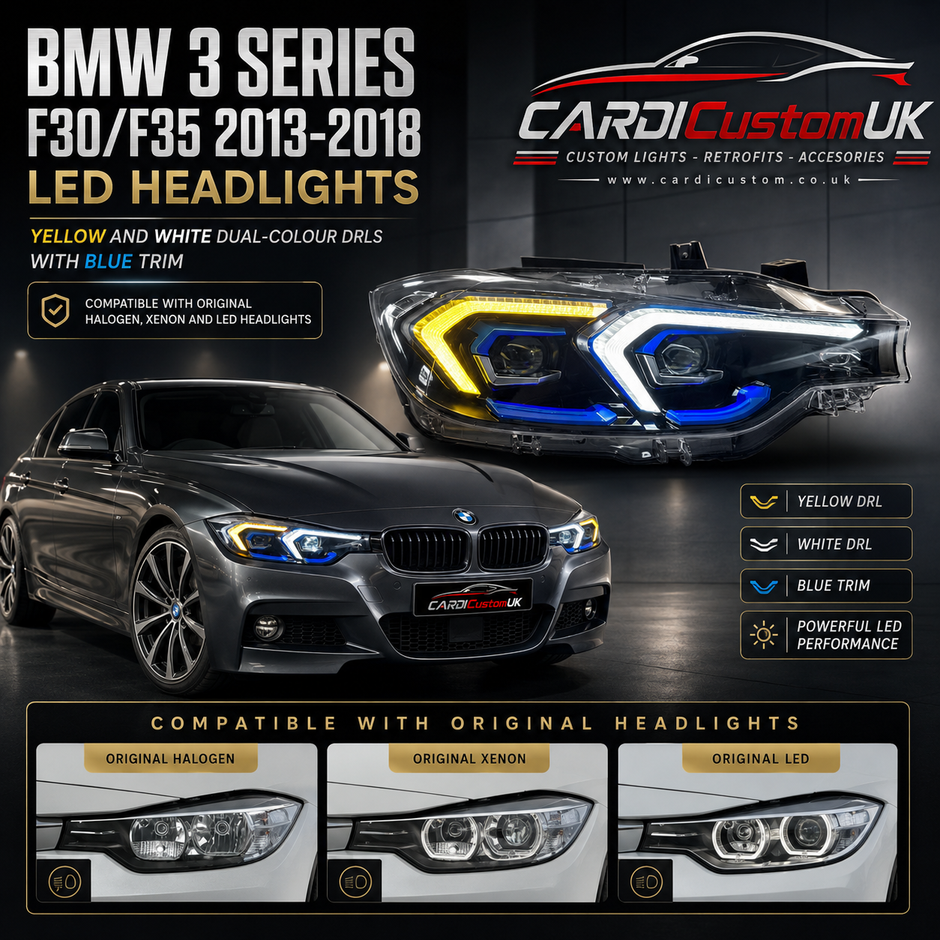 BMW 3 Series F30 / F35 2013-2018 LED Headlights