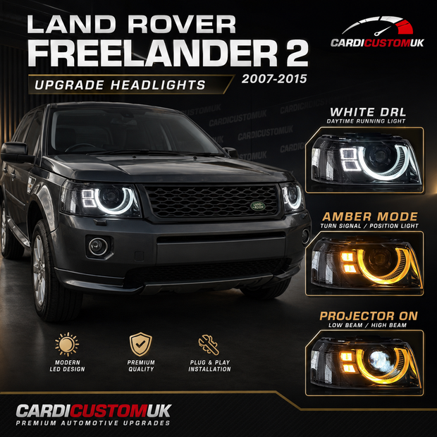 Land Rover Freelander 2 Headlights