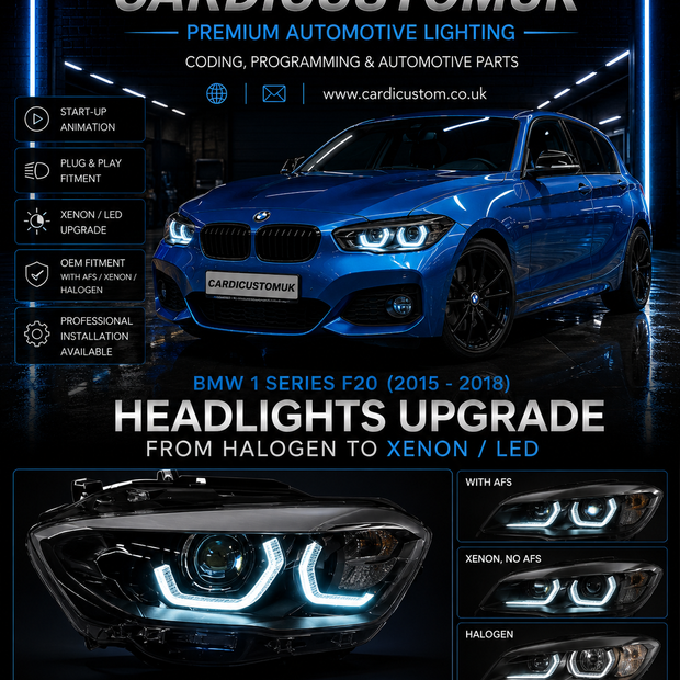 BMW 1 Series F20 Headlights