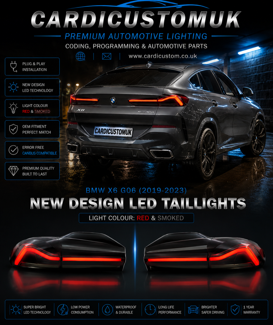 BMW X6 G06 Taillights
