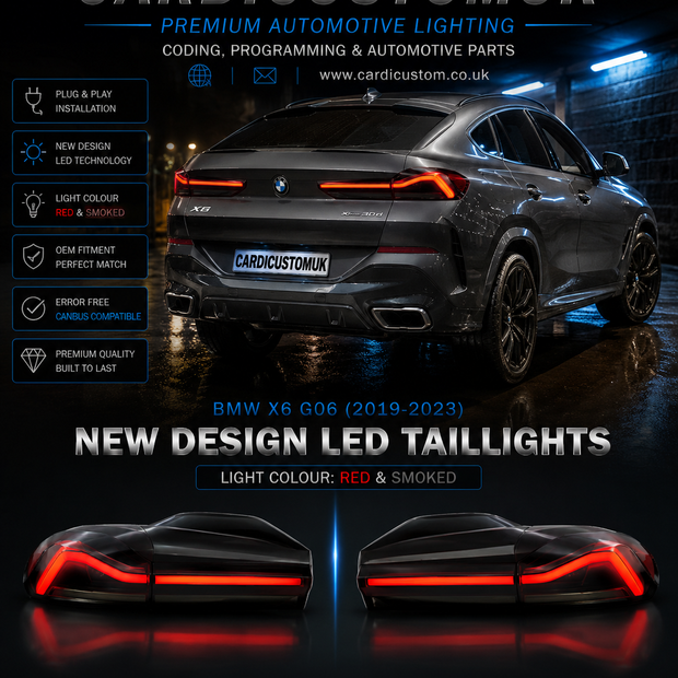 BMW X6 G06 Taillights