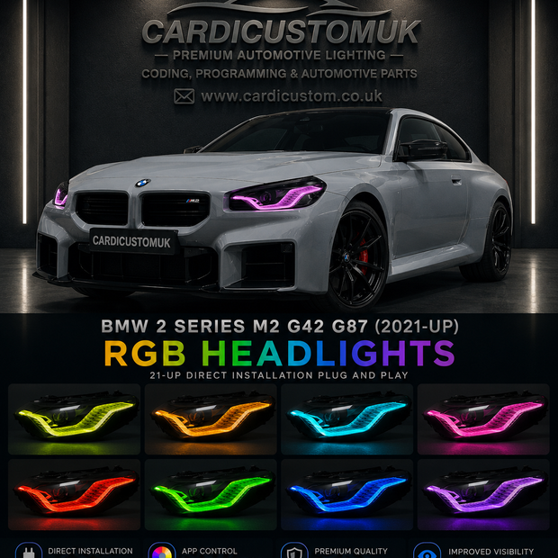 BMW 2 Series M2 G42 G87 2021-UP Headlights
