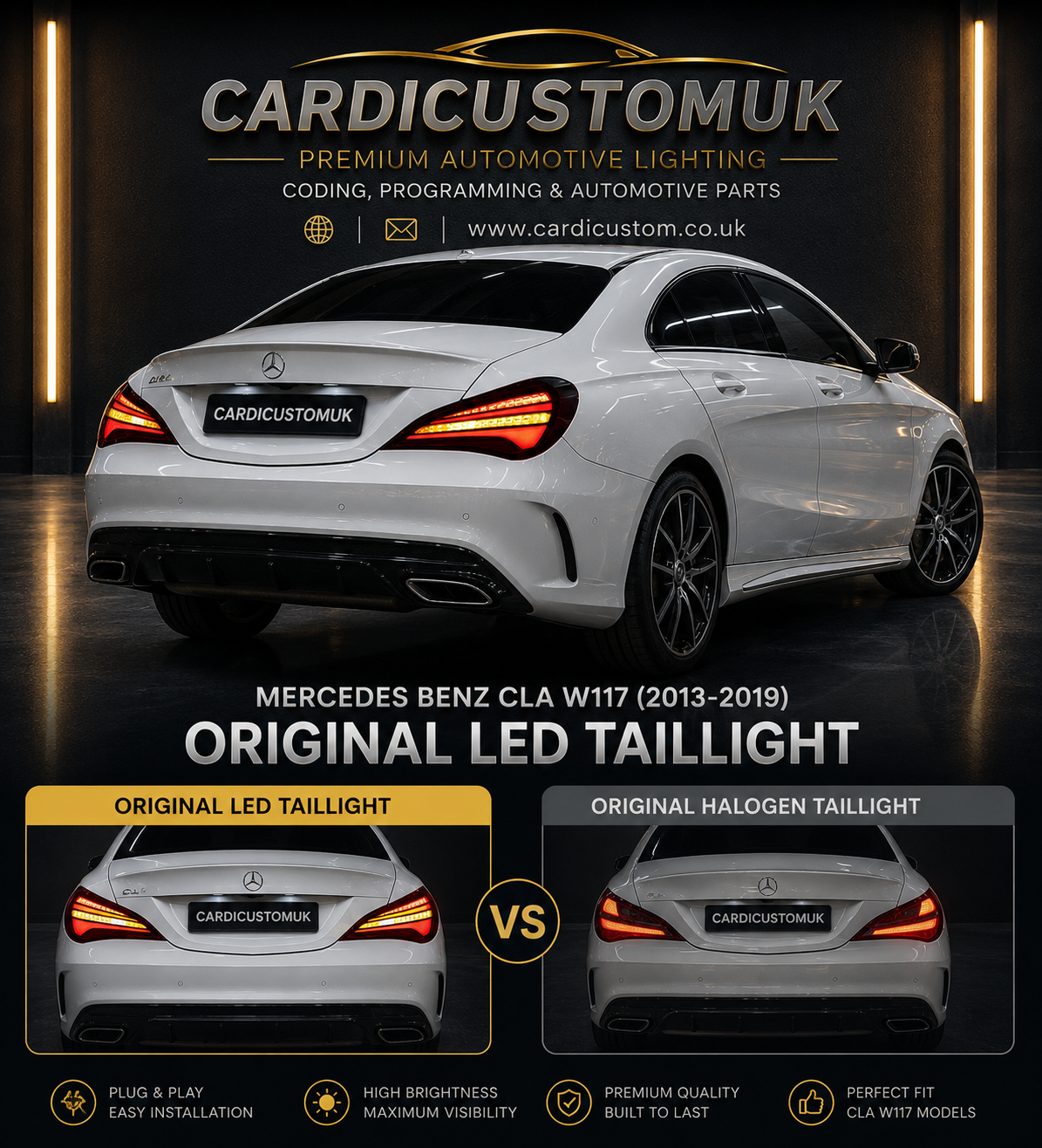 Mercedes Benz CLA W117 Taillight