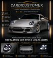 Porsche 911 997.1 997.2 2005-2012 Headlights