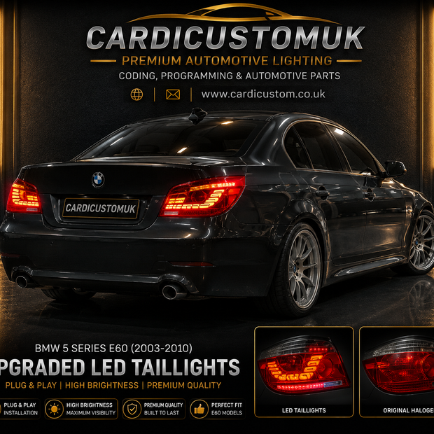 Bmw 5 Series E60 Taillights