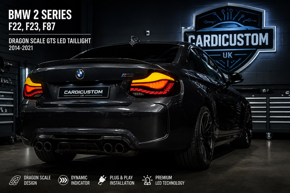 BMW 2 Series F22 F23 F87 Dragon Scale GTS LEDTaillights