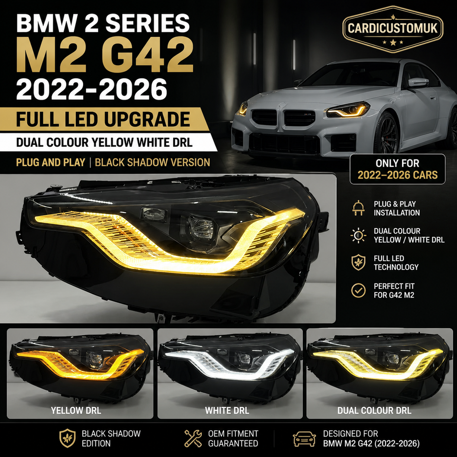 BMW 2 Series M2 G42 2022-2026 Headlights