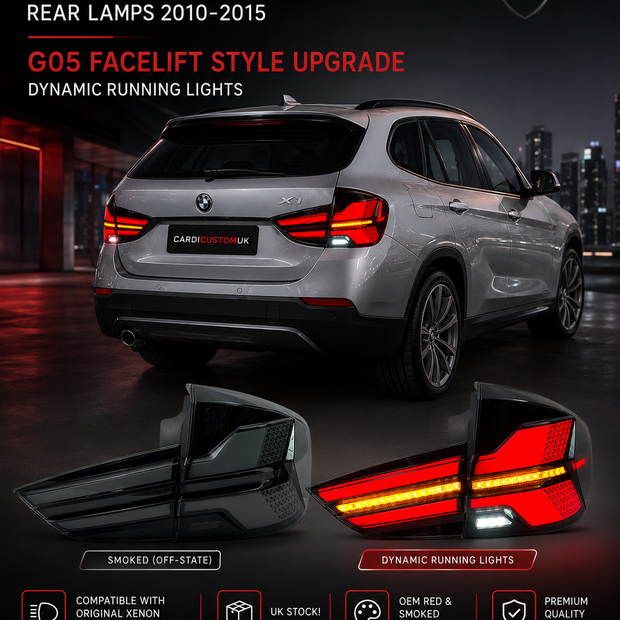 BMW X1 E84 Taillights 10-15