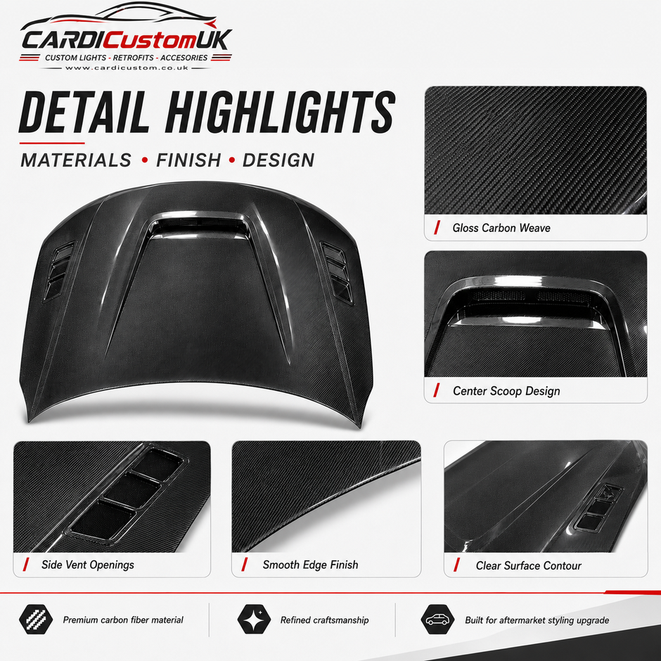 Audi Carbon Fibre Bonnet