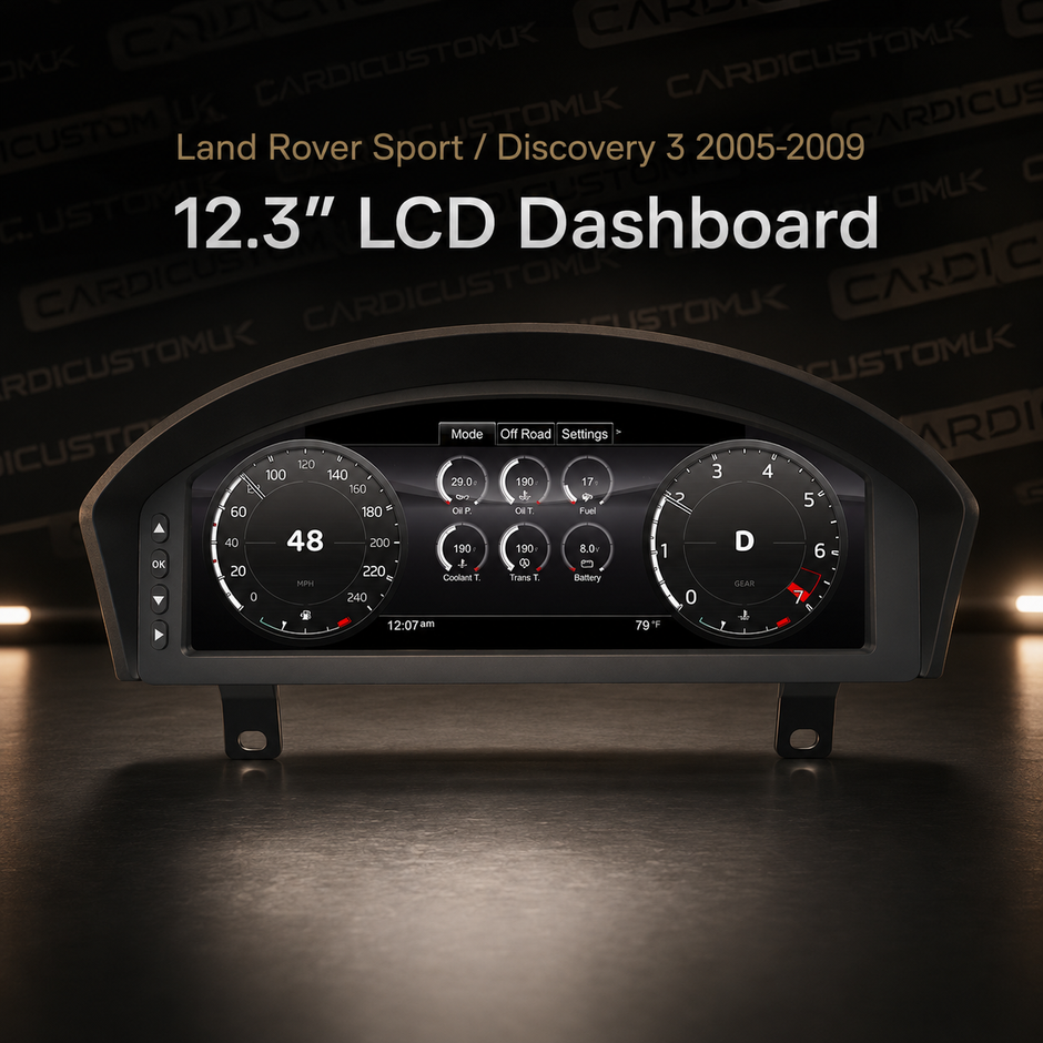 Land Rover Range Rover Sport Discovery 3 2005-2009 Digital Dashboard
