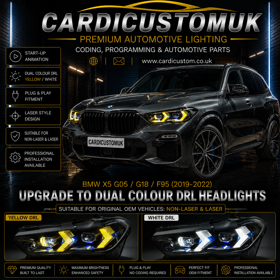 BMW X5 G05 G18 F95 Headlights