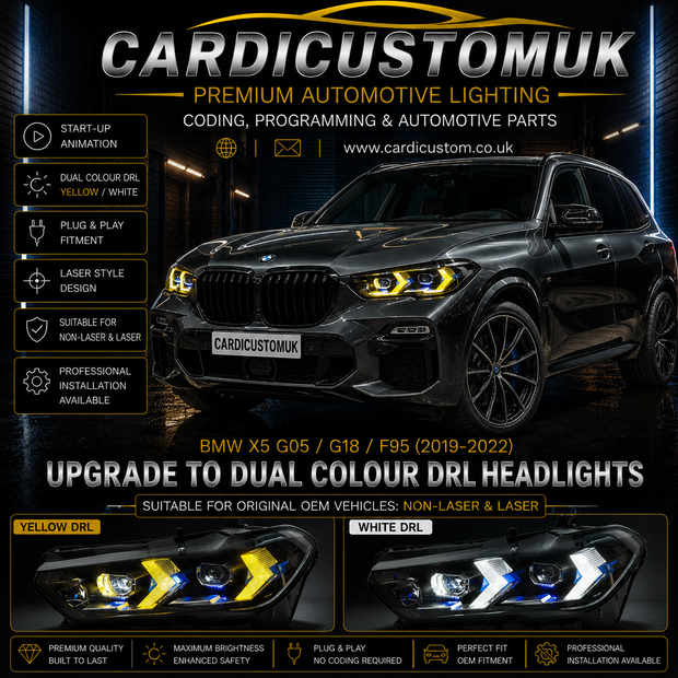 BMW X5 G05 G18 F95 Headlights