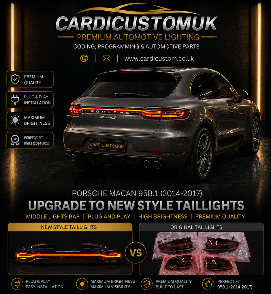 Porsche Macan 95B.1 2014-2017 Taillights Assembly Turn signal Lights