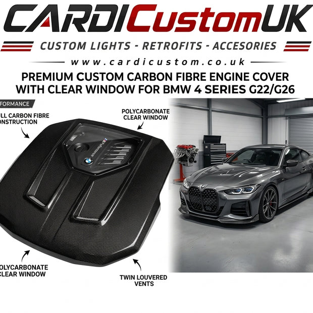 BMW 4 Series G22 G26 Engine Cover