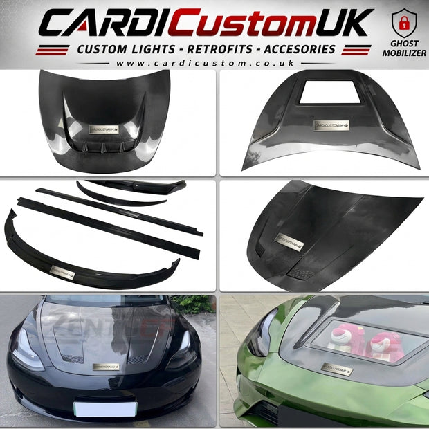 Tesla Model S Carbon Fiber Hood