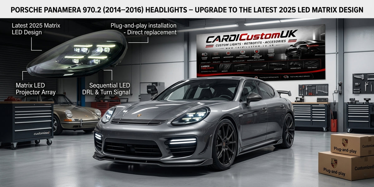 Porsche Panamera 970.2 (2014–2016) Headlights