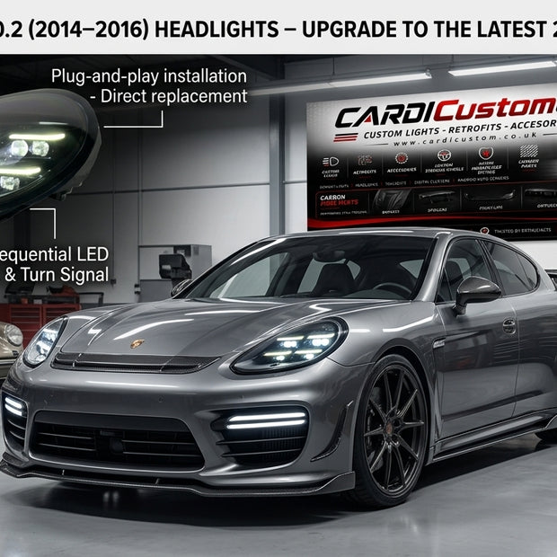 Porsche Panamera 970.2 (2014–2016) Headlights