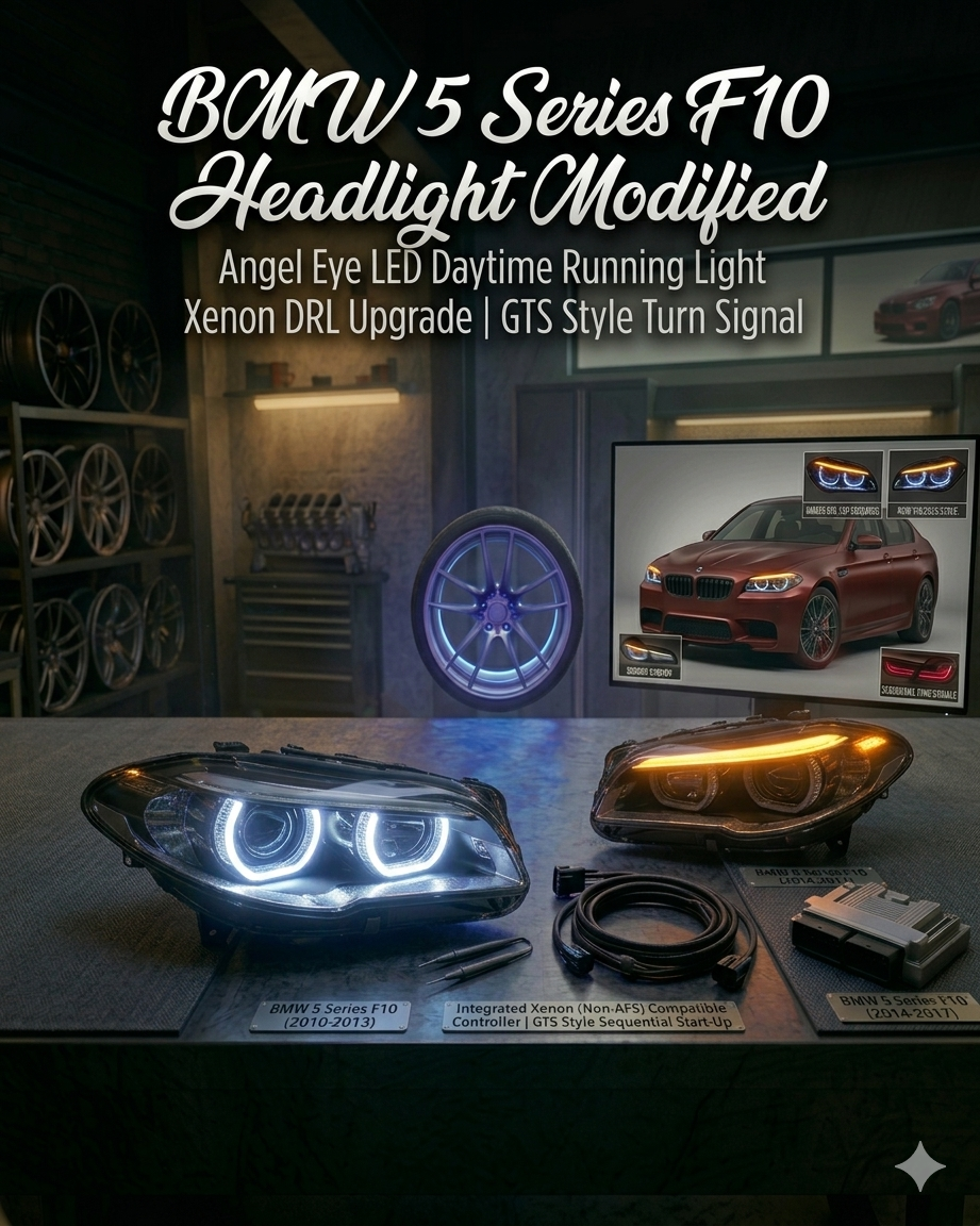 BMW 5 Series F10 2011-2017 Headlight