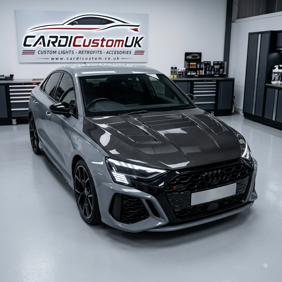 Audi RS3 Carbon Fiber Hood