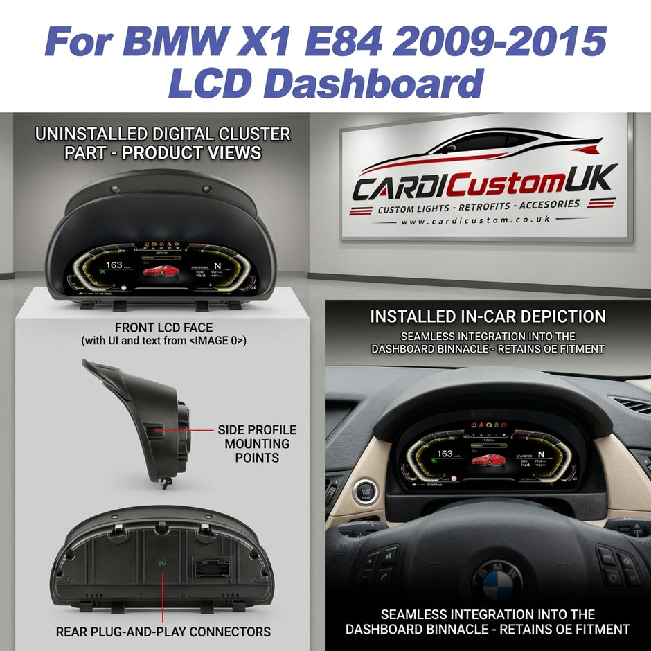 BMW X1 E84 2009-2015 Car Digital Cluster