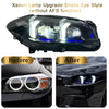 BMW 5 Series F10  Lights Full LED Headlights New Update 2025 Style Plug and Play