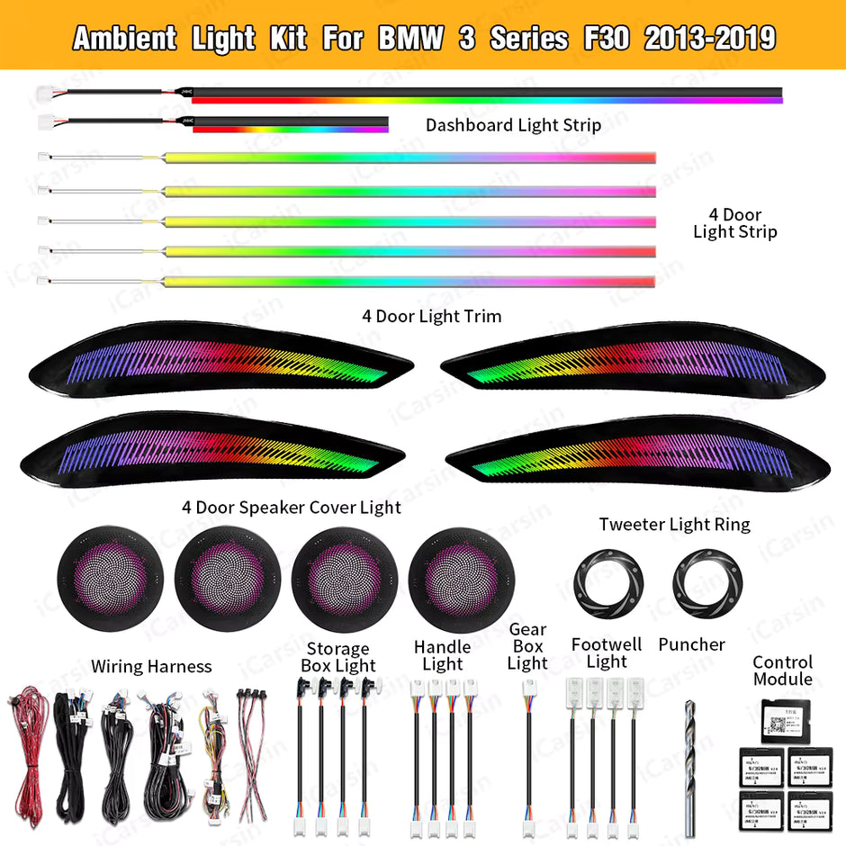 BMW 4 Series / Gran Coupe F36 F33 F32 F30 Ambient Light