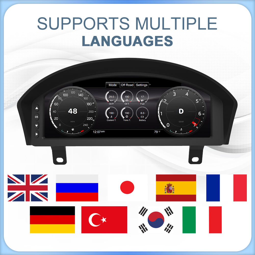 Land Rover Defender 2012-2016 Digital Cluster