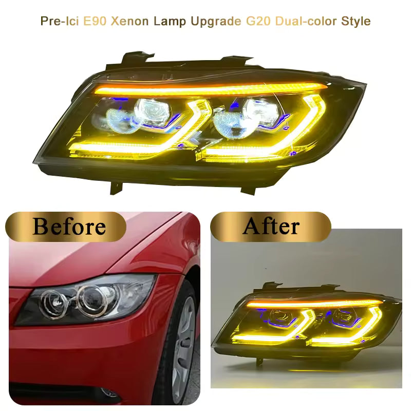 Bmw 3 Series E90 2005-2012 Headlights