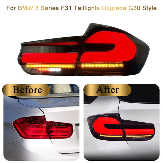 BMW 3 Series F31 Upgrade to G30 Style Taillights
