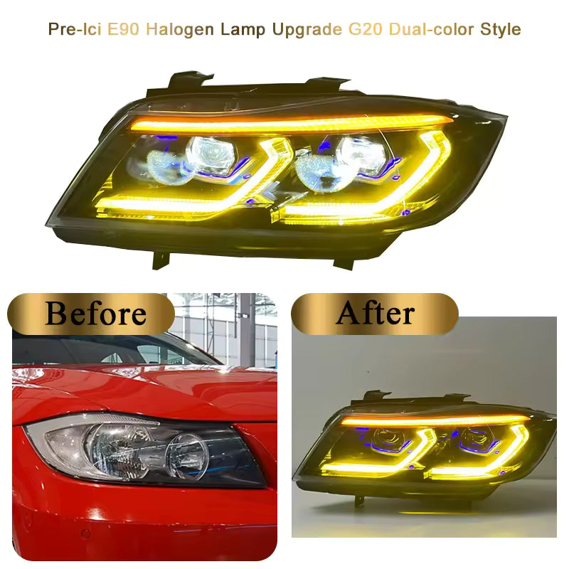 Bmw 3 Series E90 2005-2012 Headlights