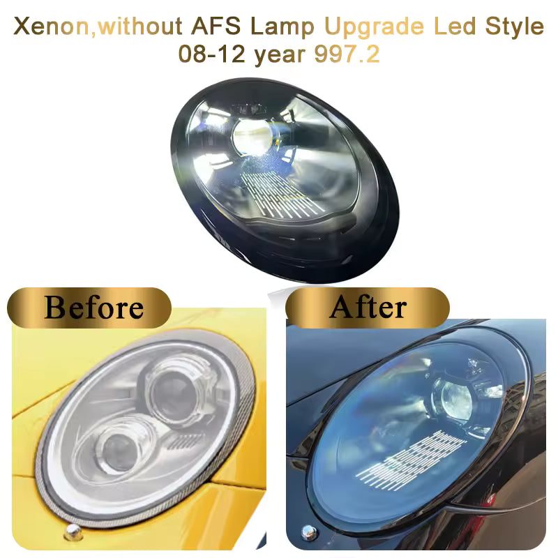 Porsche 911 997.1 997.2 2005-2012 Headlights