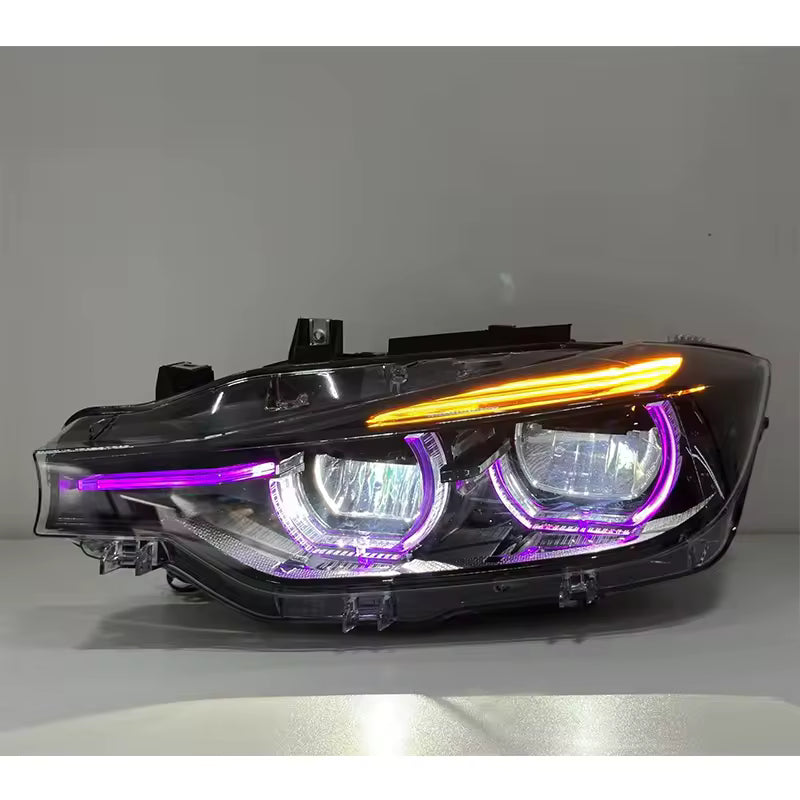 BMW 3 Series F30 / F31 / F35 (2012–2018) Headlights with RGB DRL