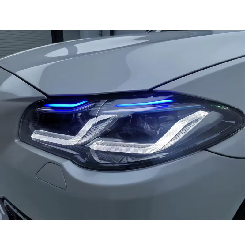 BMW 5 Series 2011-2017 F10 F18 Head Lamp Assembly Modified LED Lens Headlight