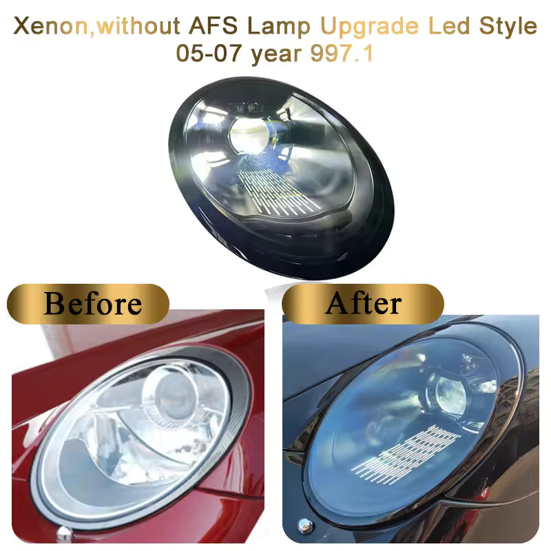 Porsche 911 997.1 997.2 2005-2012 Headlights