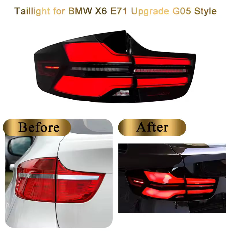 BMW X6 E71 Assembly 08-14 Taillights